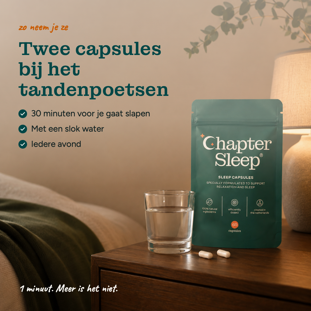 Sleep Capsules: natuurlijke slaapformule zonder toegevoegde melatonine