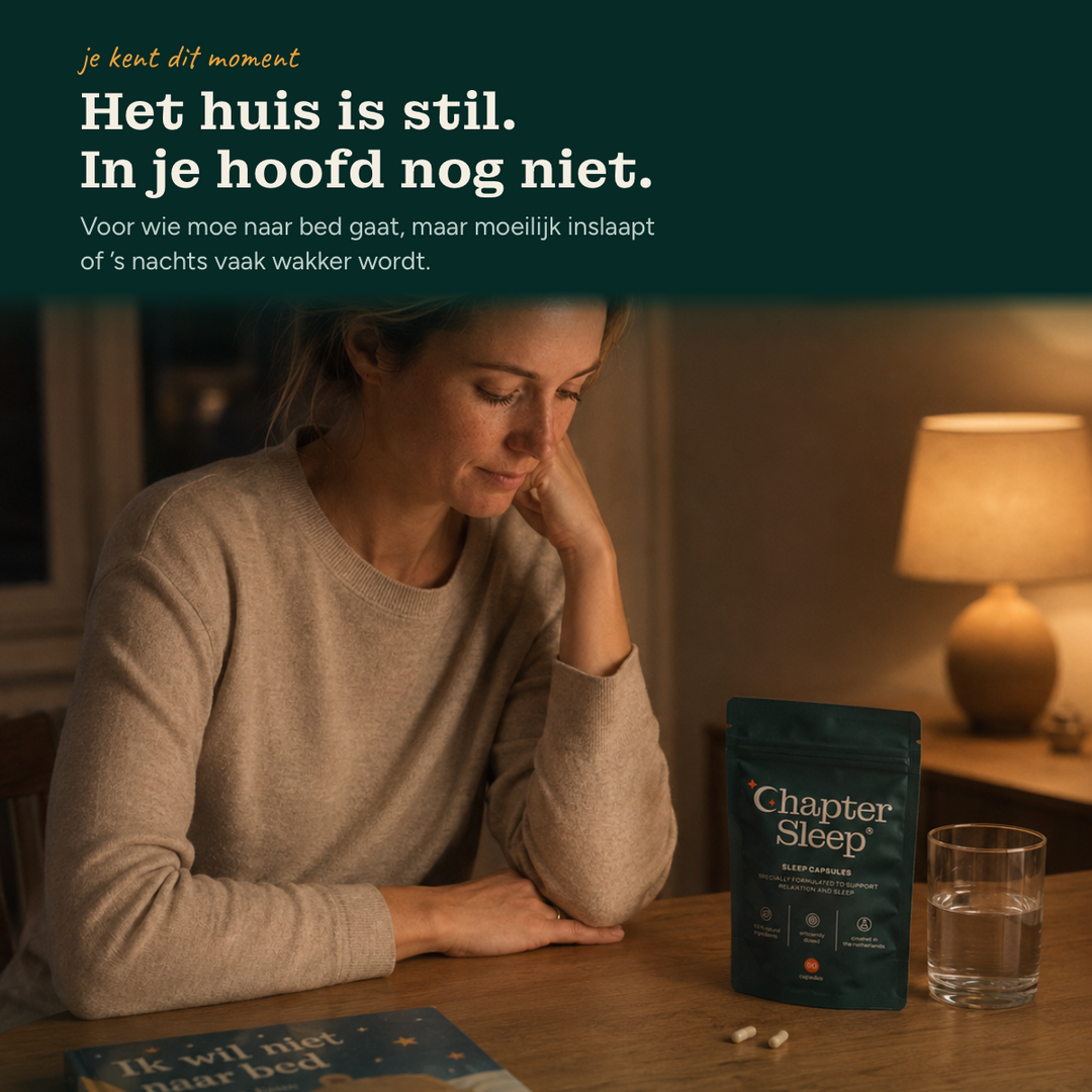 Sleep Capsules: natuurlijke slaapformule zonder melatonine