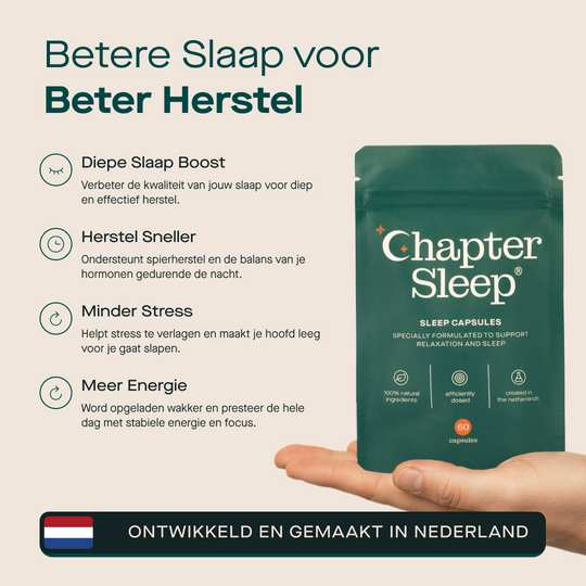 Slaap. Herstel. Presteer.