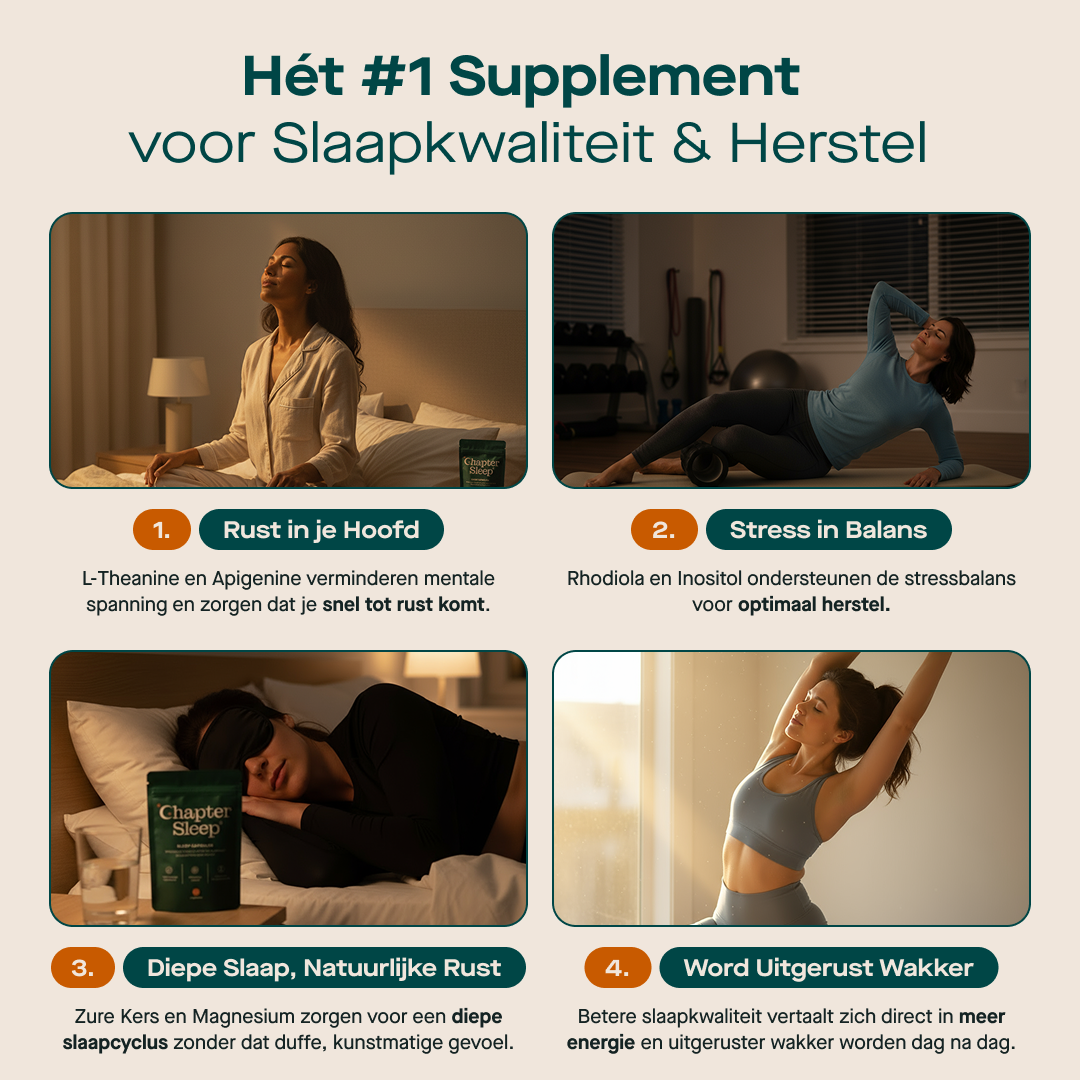 Slaap. Herstel. Presteer.