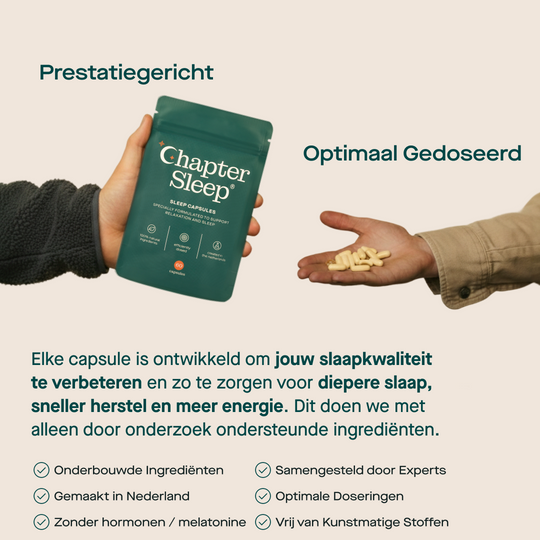 Slaap. Herstel. Presteer.